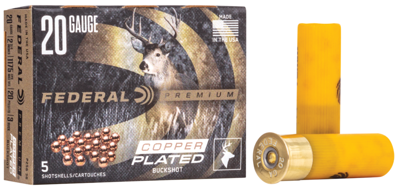 Federal Premium, Fed P2563b Mag 20 Buck 5/50 Federal Premium, Fed P2563b Mag 20 Buck 5/50