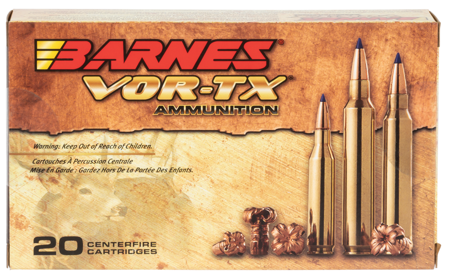 Barnes Bullets Vor-tx, Brns 21526 Bb7mm1      7mmrem    140 Ttsx Bt 20/10