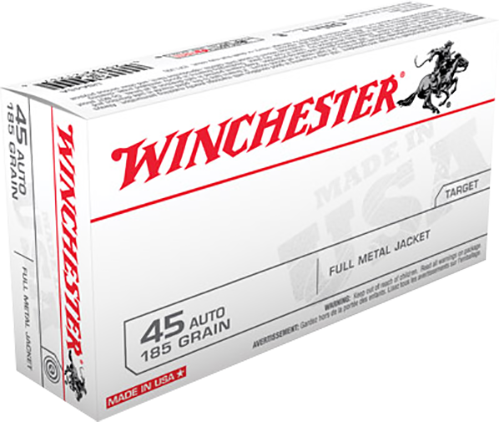 Winchester Ammo Usa, Win Usa45a    45         185 Fmj             50/10