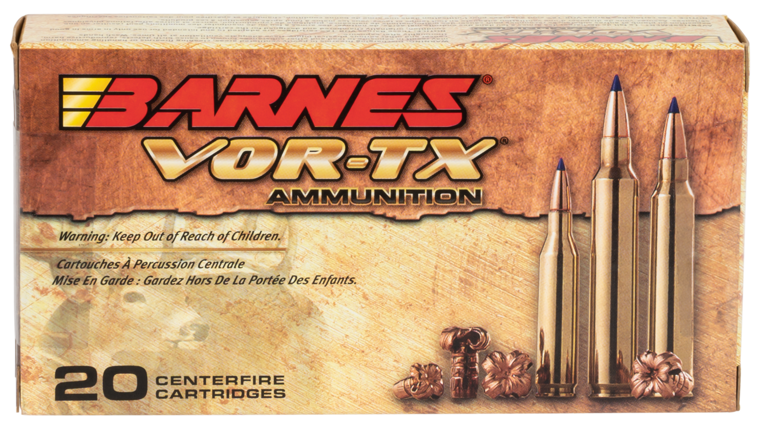 Barnes Bullets Vor-tx, Brns 21541 Bb308w2     308       168 Ttsx Bt 20/10