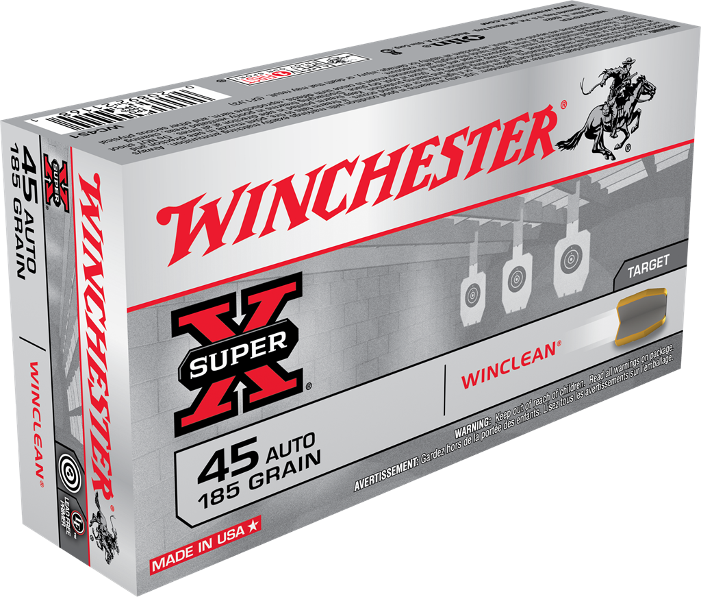 Winchester Ammo Super X, Win Wc452     45       230 Bebwcln           50/10
