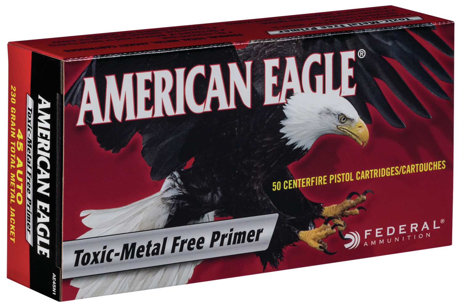 Federal American Eagle Irt, Fed Ae45n1       45        230 Tmj           50/20