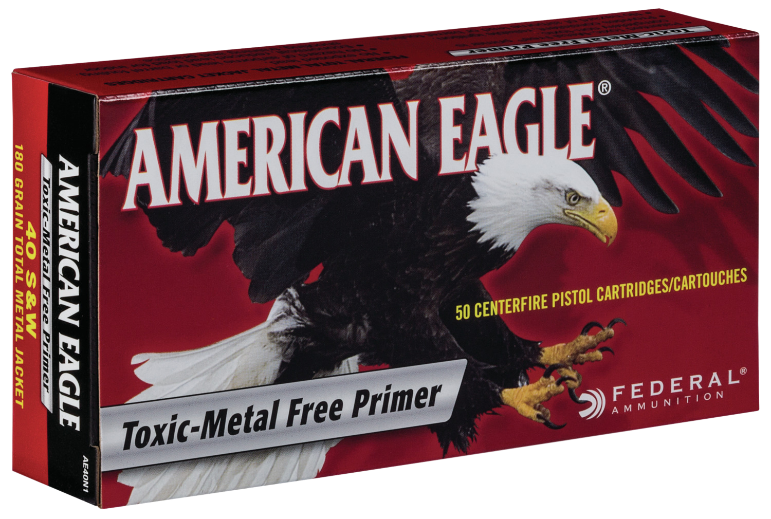 Federal American Eagle Irt, Fed Ae40n1       40        180 Tmj           50/20