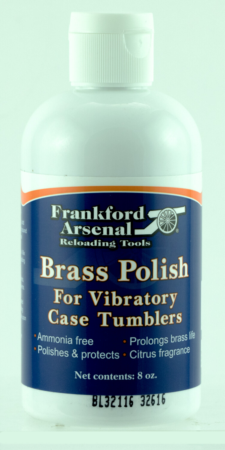 Frankford Arsenal Quick-n-ez, Frank 887335   Brass Polish 80z Bottle