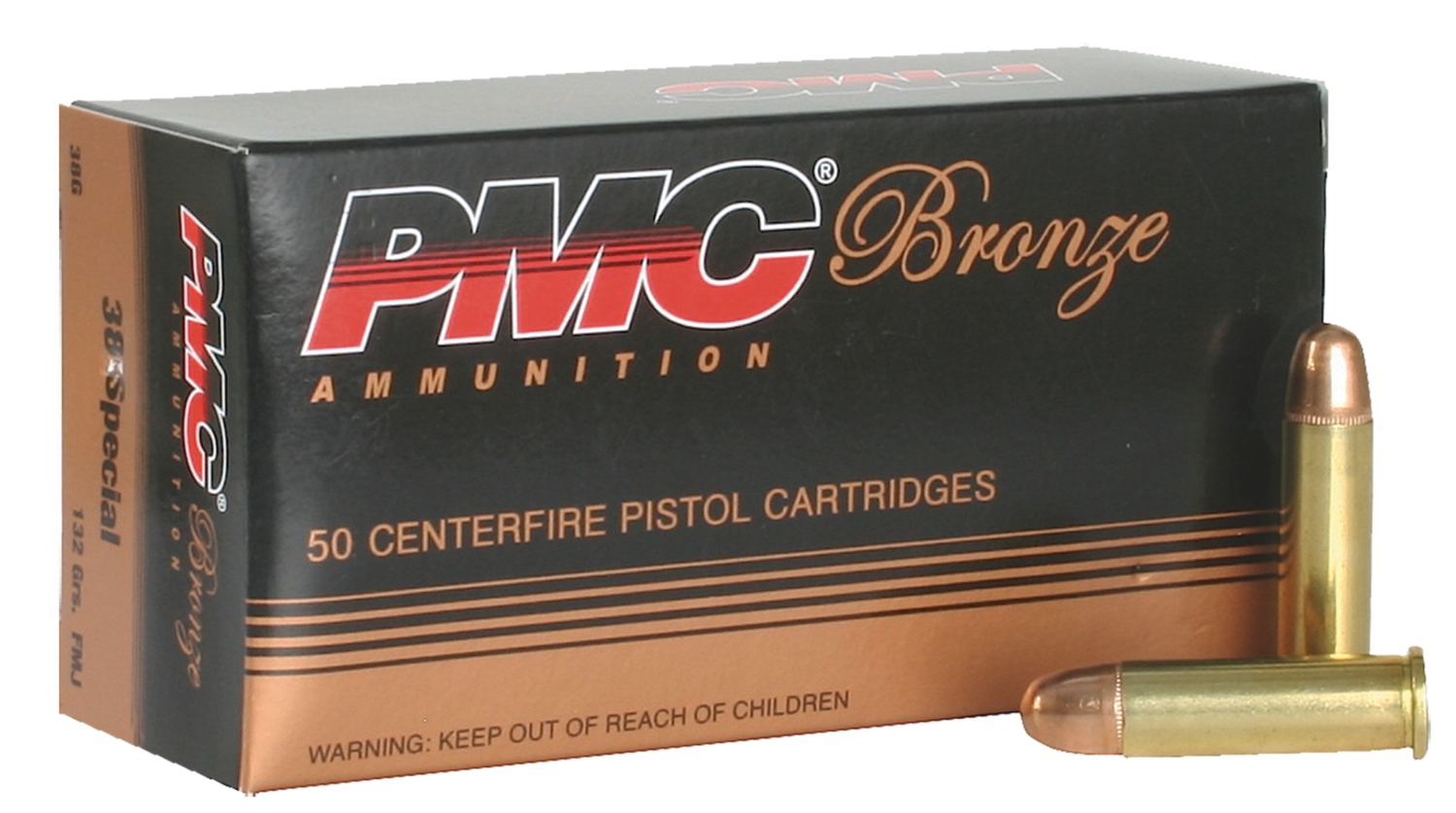 Pmc Bronze, Pmc 38g      38sp    132 Fmj Tgt             50/20