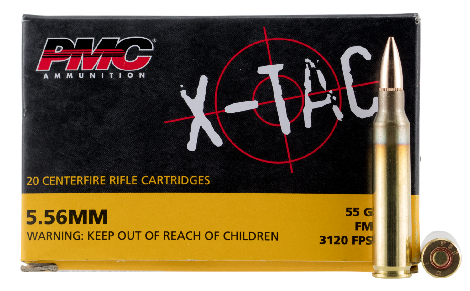 Pmc X-tac, Pmc 5.56x    5.56     55 Fmj Bt              20/50