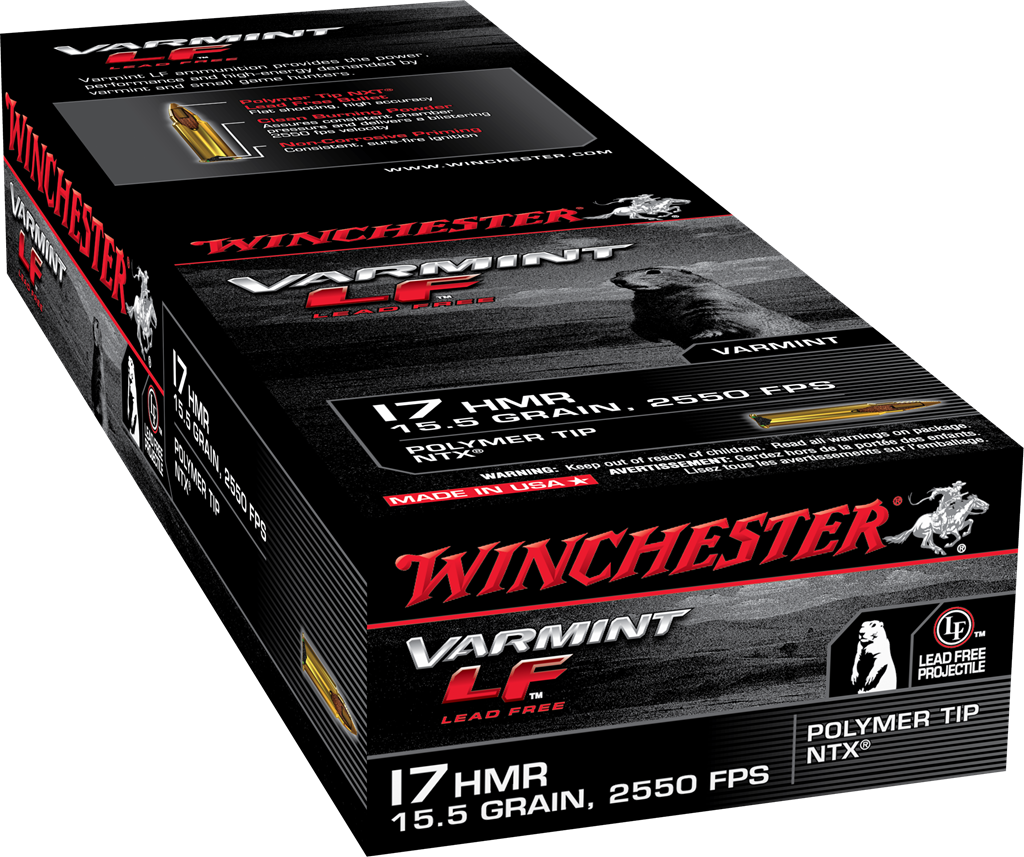 Winchester Ammo Varmint Lf, Win S17hmr1lf   17hmr 15.5 Lf    Varmint     50/20