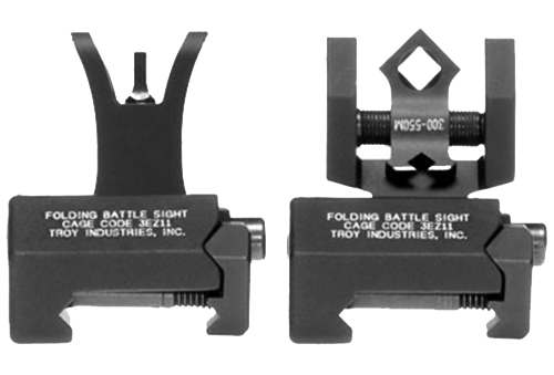 Troy Ind Micro Battlesight Set Hk Front & Round Rear, Troy Ssig-iar-smbt-00   Micro Hk Sight Set