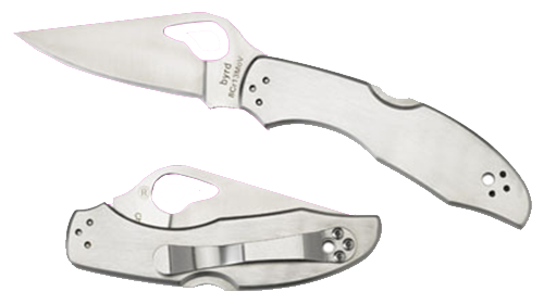 Spyderco Byrd, Spy By04p2      Byrd Meadowlark2 Clpnt  2.93    Ss