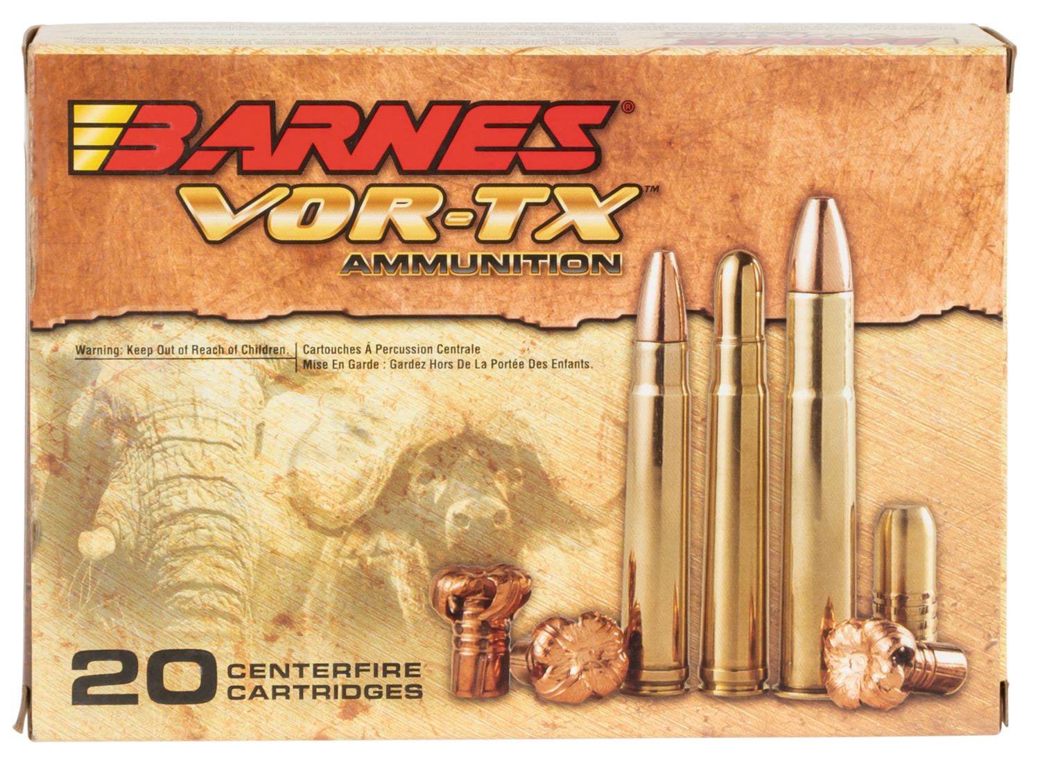 Barnes Bullets Vor-tx, Brns 22033 Bb500ne2    500nitro  570 Solrn   20/10