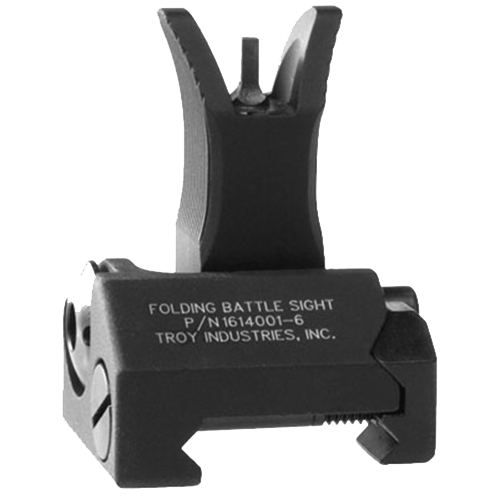 Troy Ind Tritium Front Folding Battlesight M4, Troy Ssig-fbs-fmbt-01   Tri M4 Frt Sight Blk