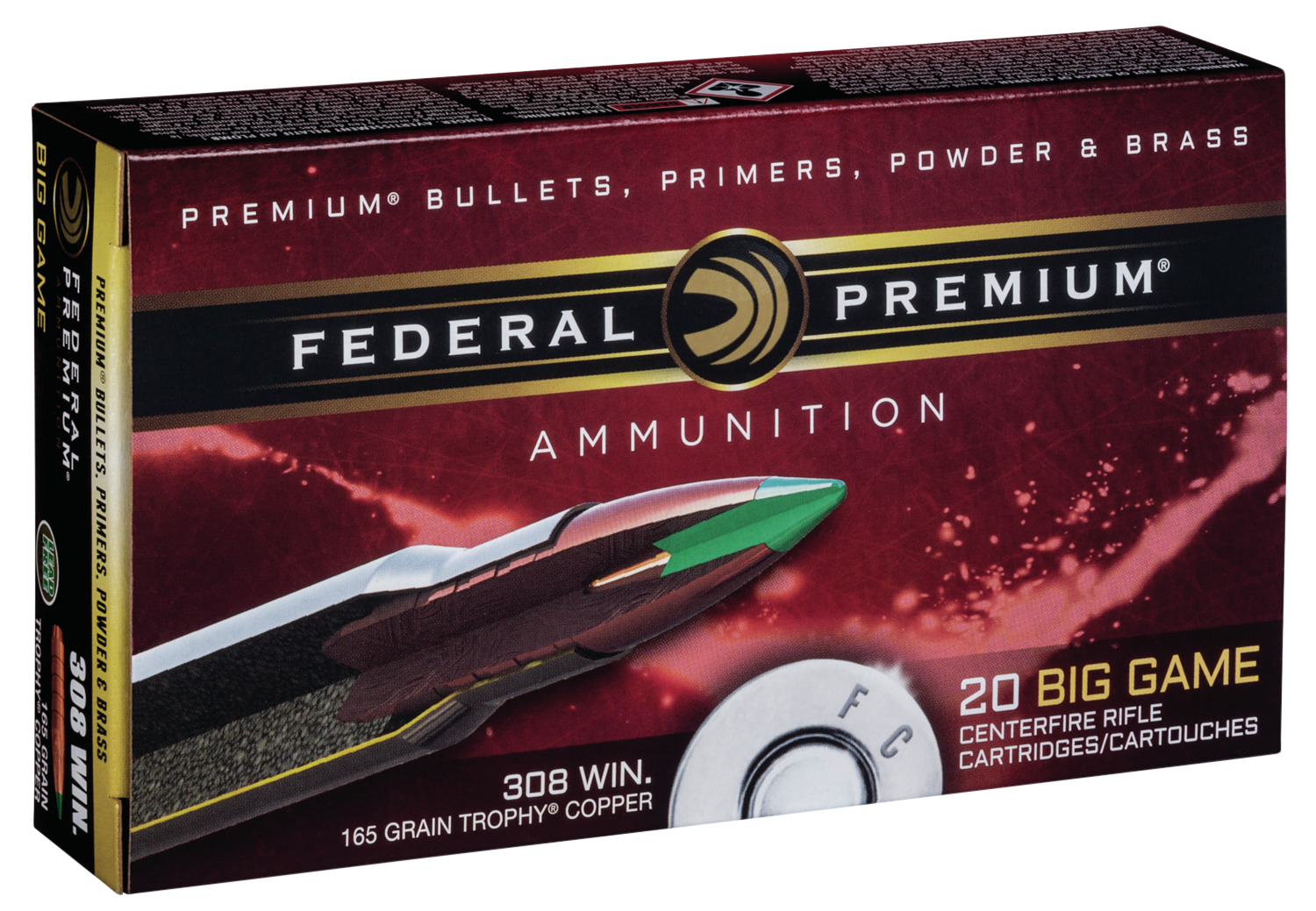 Federal Premium, Fed P308tc2        308     165 Tc            20/10