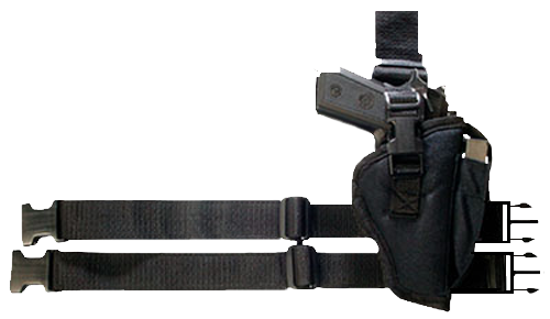 Bulldog Tactical, Bdog Wtac8r      Tac Leg Hol Lg 3.5-5"         Blk