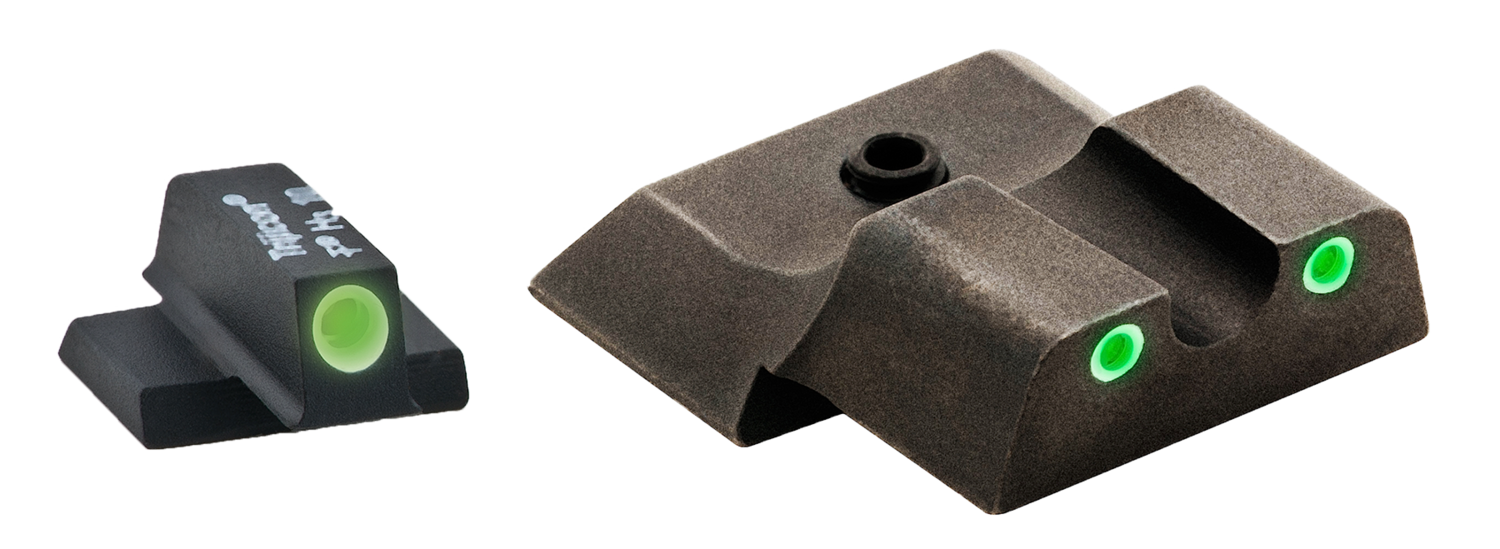 Ameriglo Classic 3-dot, Amer Sw145   Night Sts Sw Shield    3d     Grn/grn