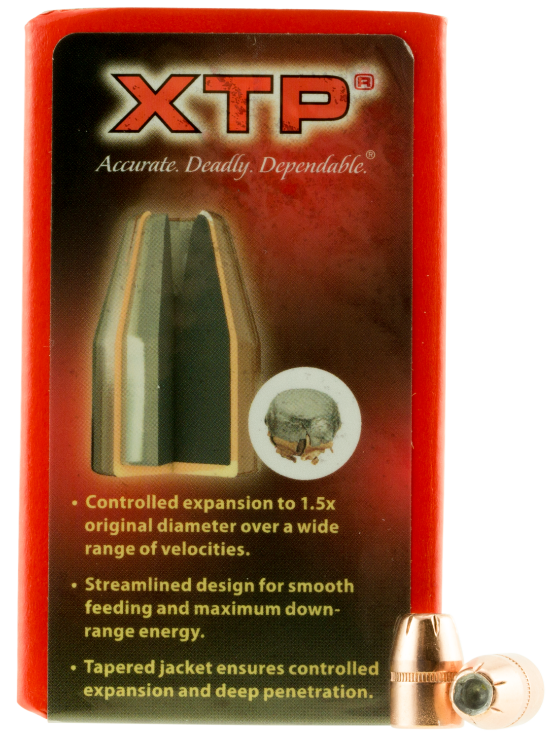 Hornady Xtp, Horn 35710  Bull .357  125 Hpxtp            100/25