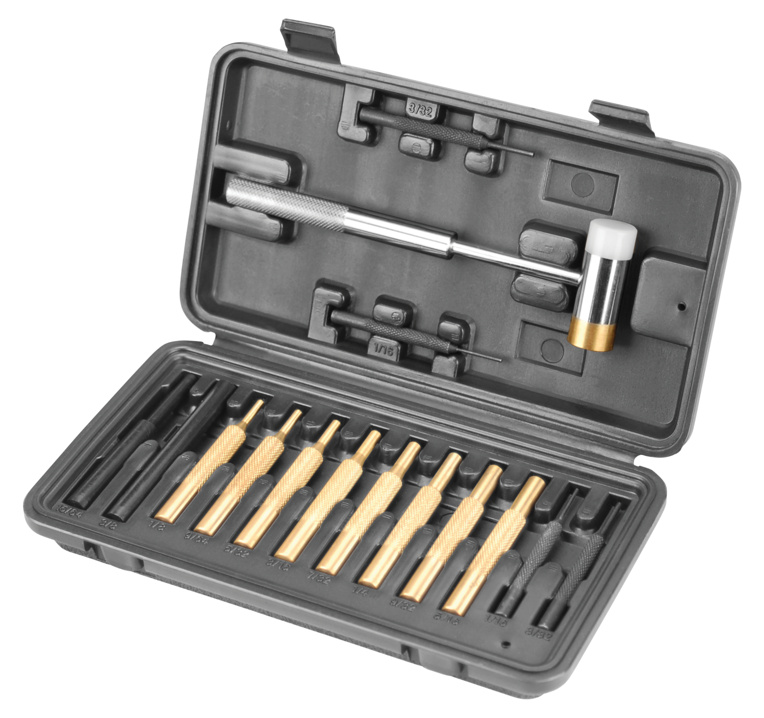 Wheeler Hammer And Punch, Wheelr 951900  15-pc Hammer Punch Set