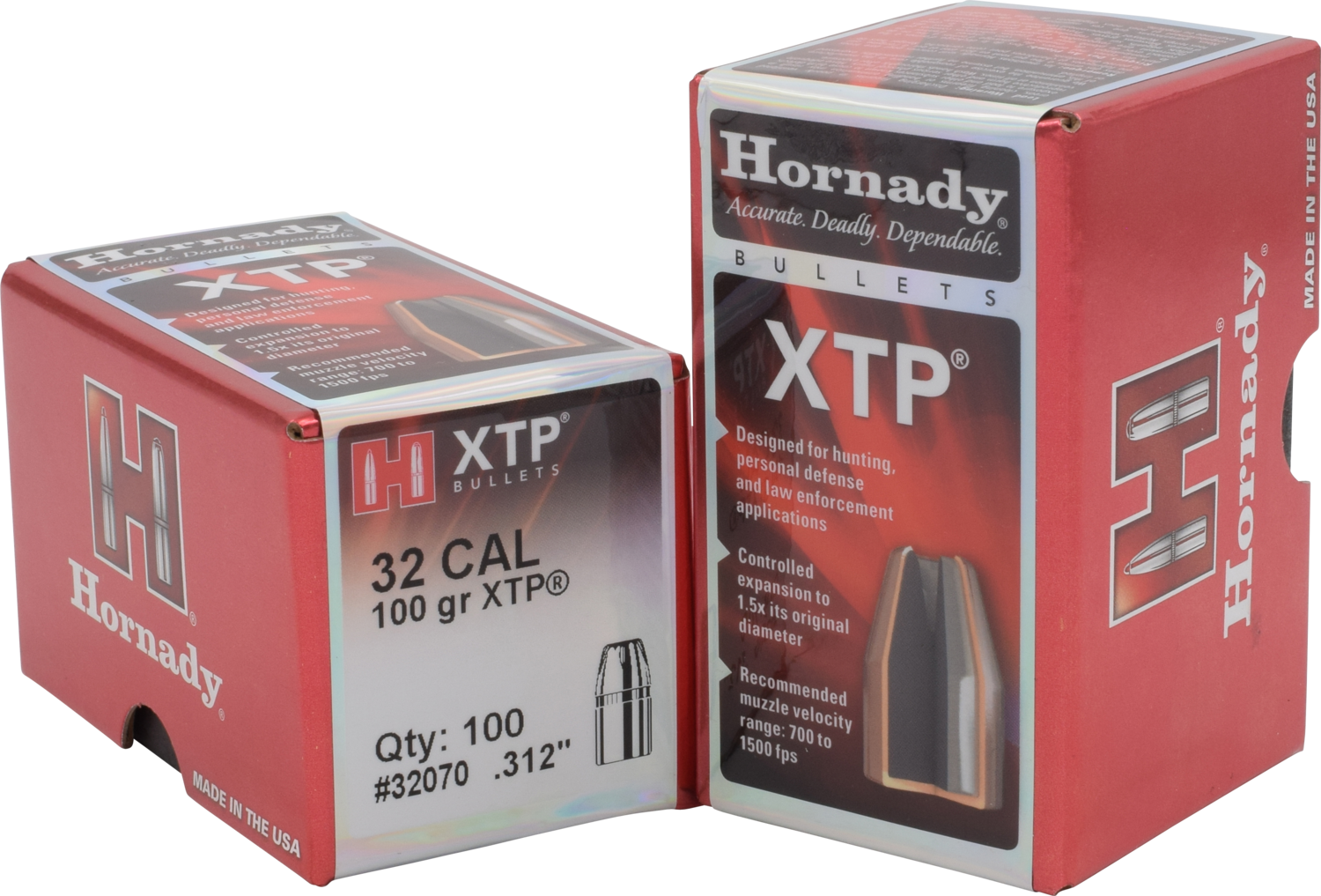 Hornady Xtp, Horn 32070  Bull .312 100 Hpxtp             100/25