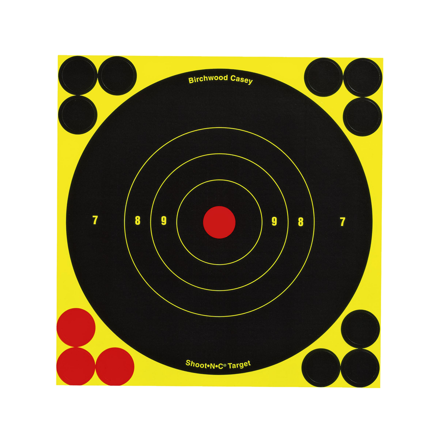 Birchwood Casey Shoot-n-c, Bir 34512          Shoot-n-c 6"  Bullseye     12pk