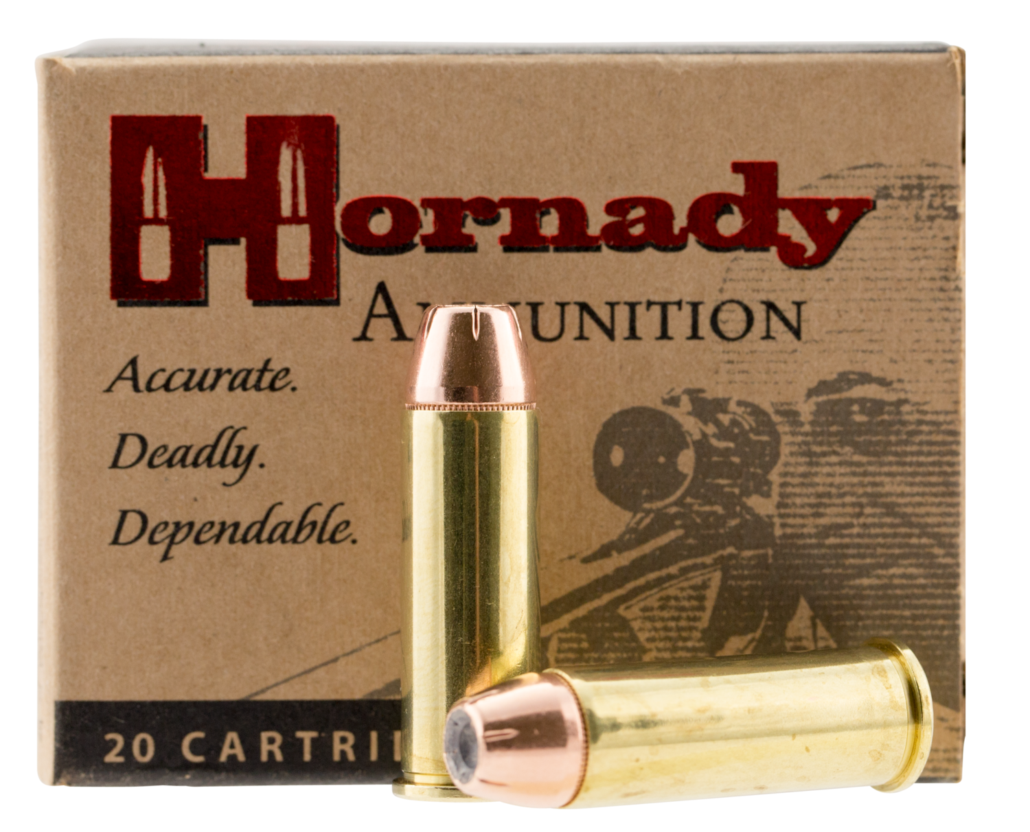 Hornady Custom, Horn 9088   Custom Hg  44mag   300 Jhp Xtp   20/10