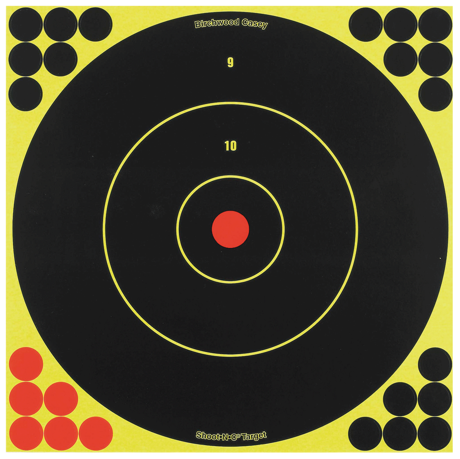 Birchwood Casey Shoot-n-c, Bir 34012          Shoot-n-c 12" Bullseye      5pk
