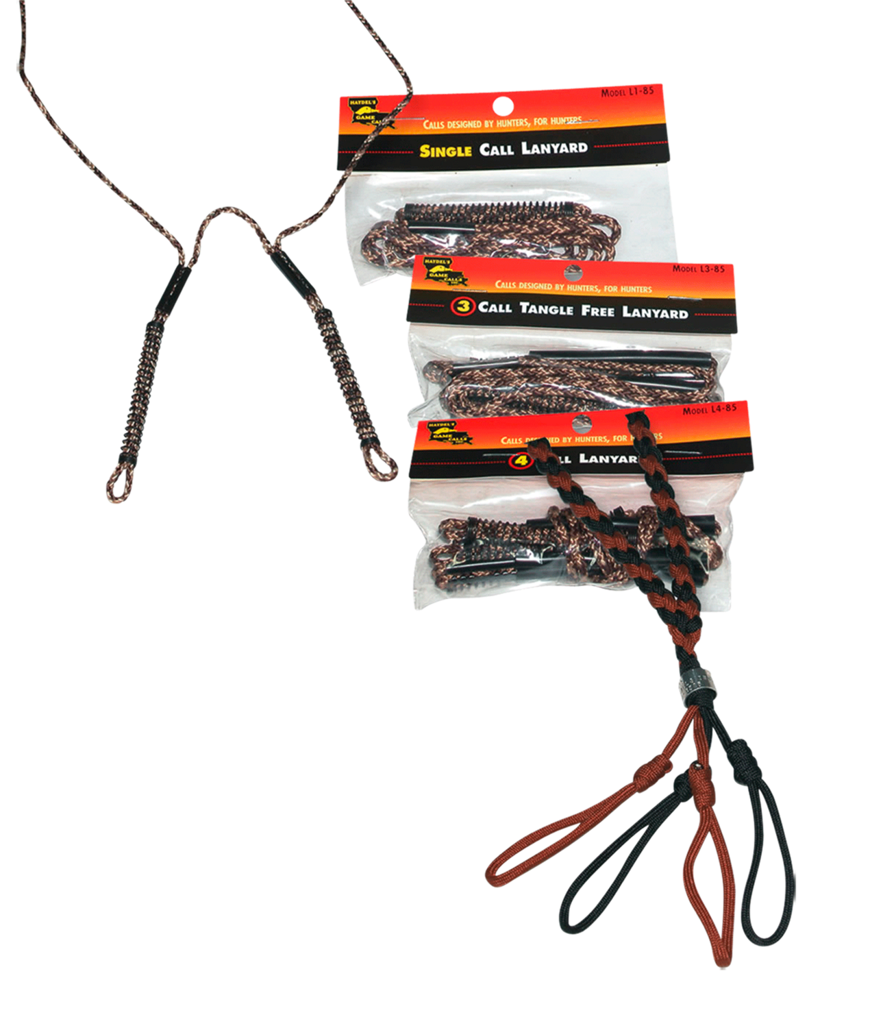 Haydels Single, Hay L185    Single Call Camo Lanyard