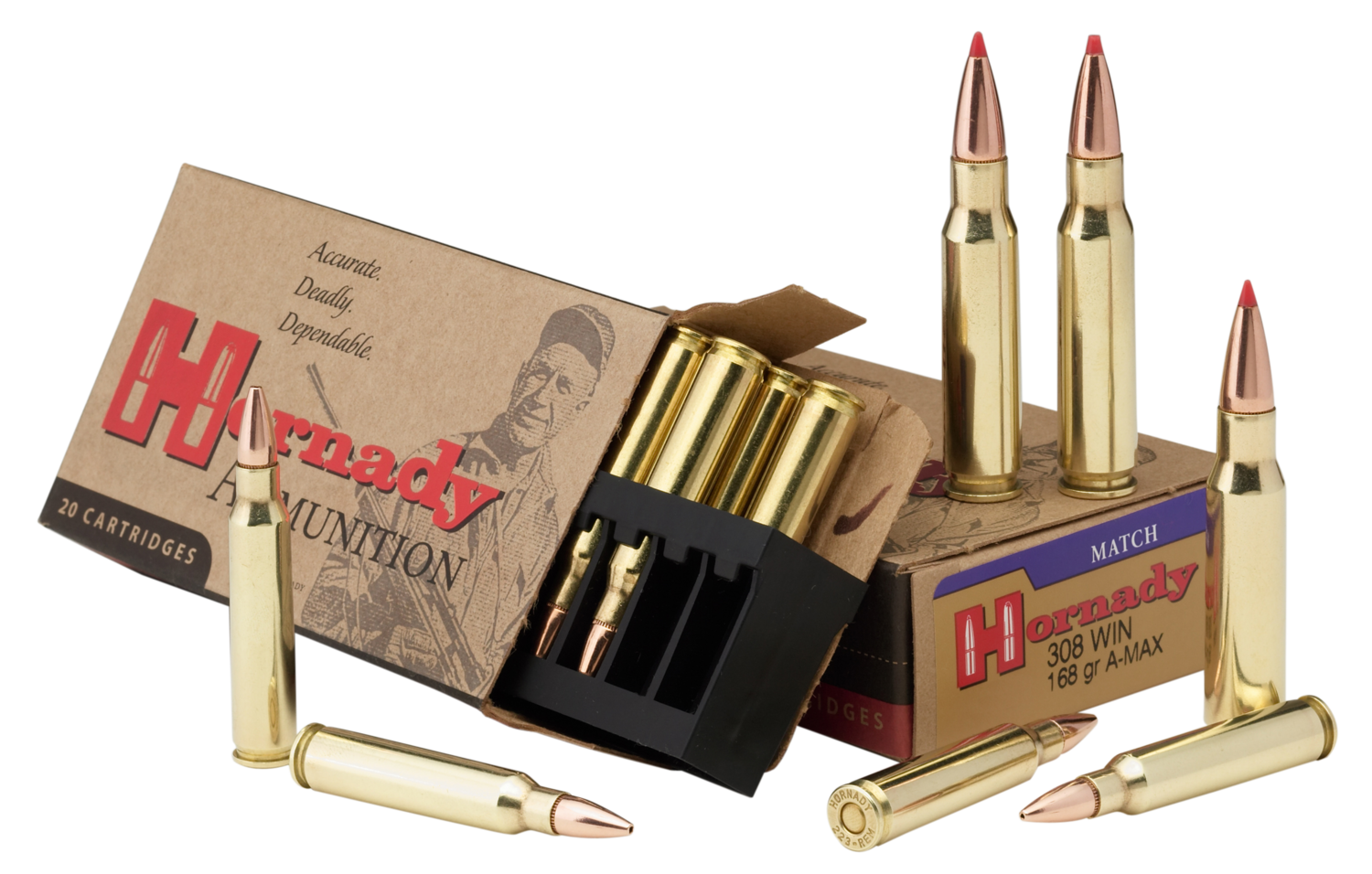 Hornady Match, Horn 8097   Match  308 Win   168 Bthp        20/10