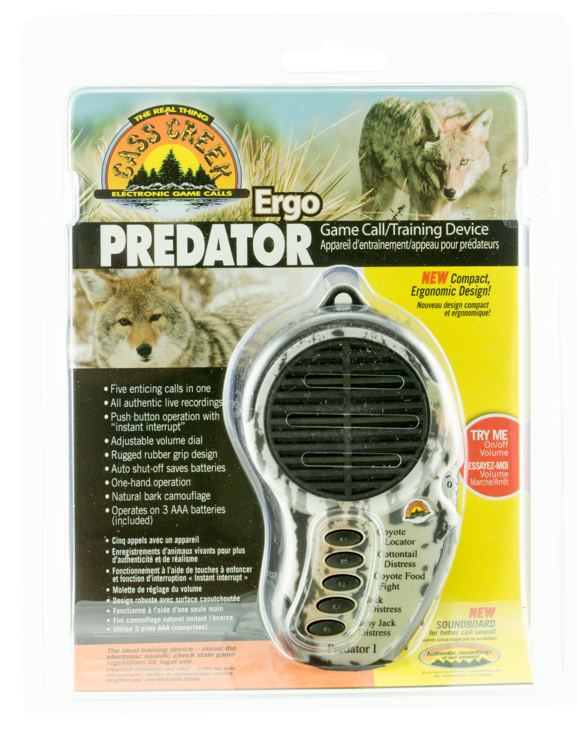 Cass Creek Ergo Electronic, Cass 010             Ergo Predator Call