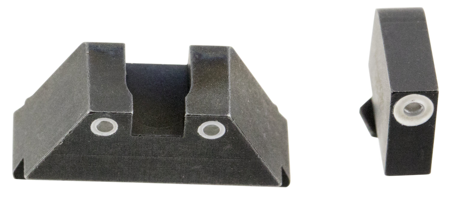 Ameriglo Optic Compatible Sight Set For Glock, Amer Gl329   Xltall Glk 17-39 Classc    Grn/grn/wt