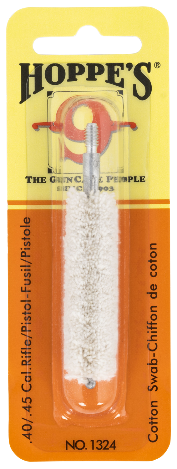 Hoppes Cleaning, Hop 1324       Cleaning Swab 40/45     10pk