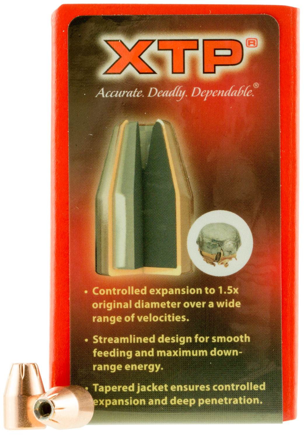 Hornady Xtp, Horn 35540  Bull 9mm  115 Hpxtp             100/25