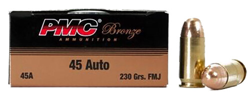 Pmc Bronze, Pmc 45abp    45acp   230 Fmj      Battle Pk  250/3