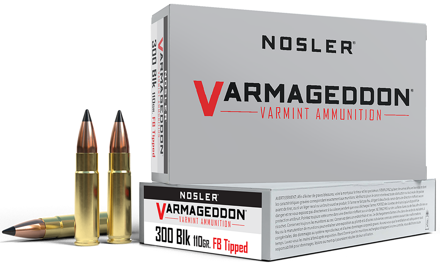 Nosler Varmageddon, Nos 40127        300bo    110 Fbt            20/20