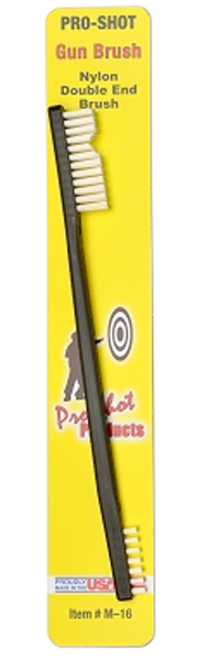 Pro-shot Gun Brush, Proshot M16      Gun Brush Dual Nylon