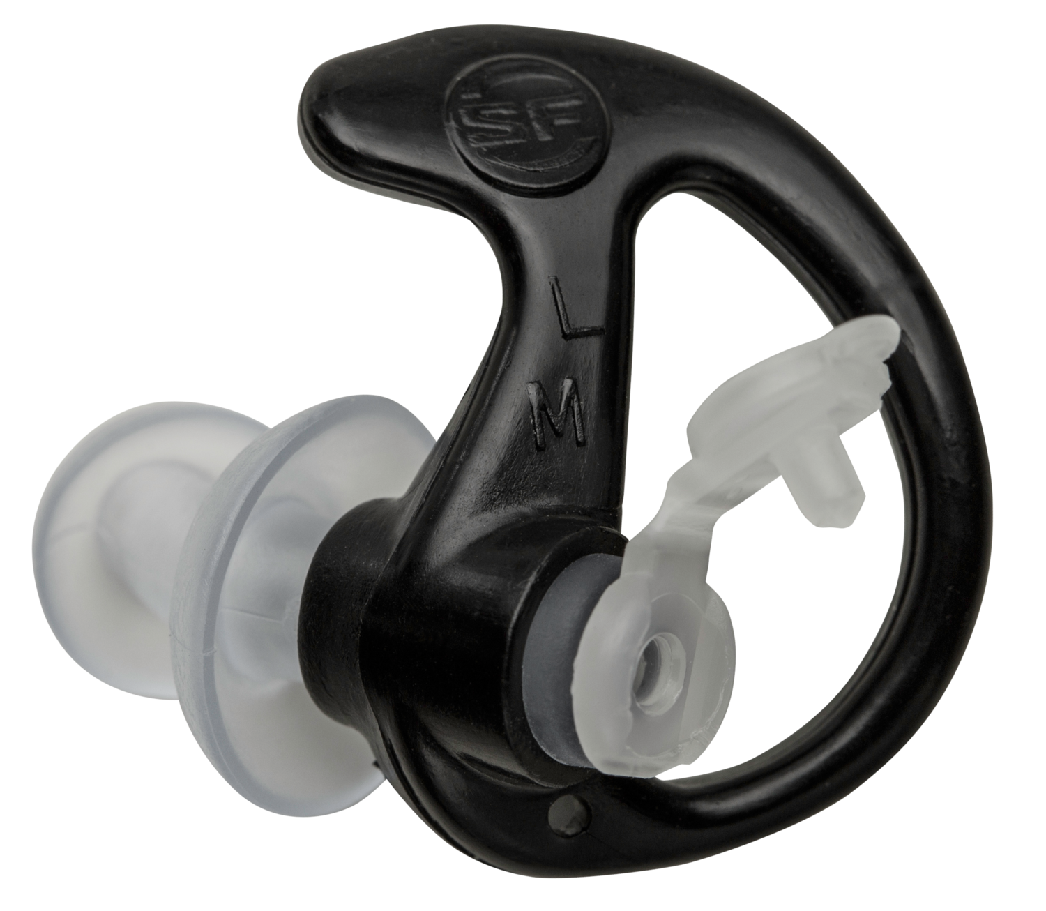 Surefire Ep3, Sf Ep3-bk-mpr      Dbl Flanged Earplugs Md Blk