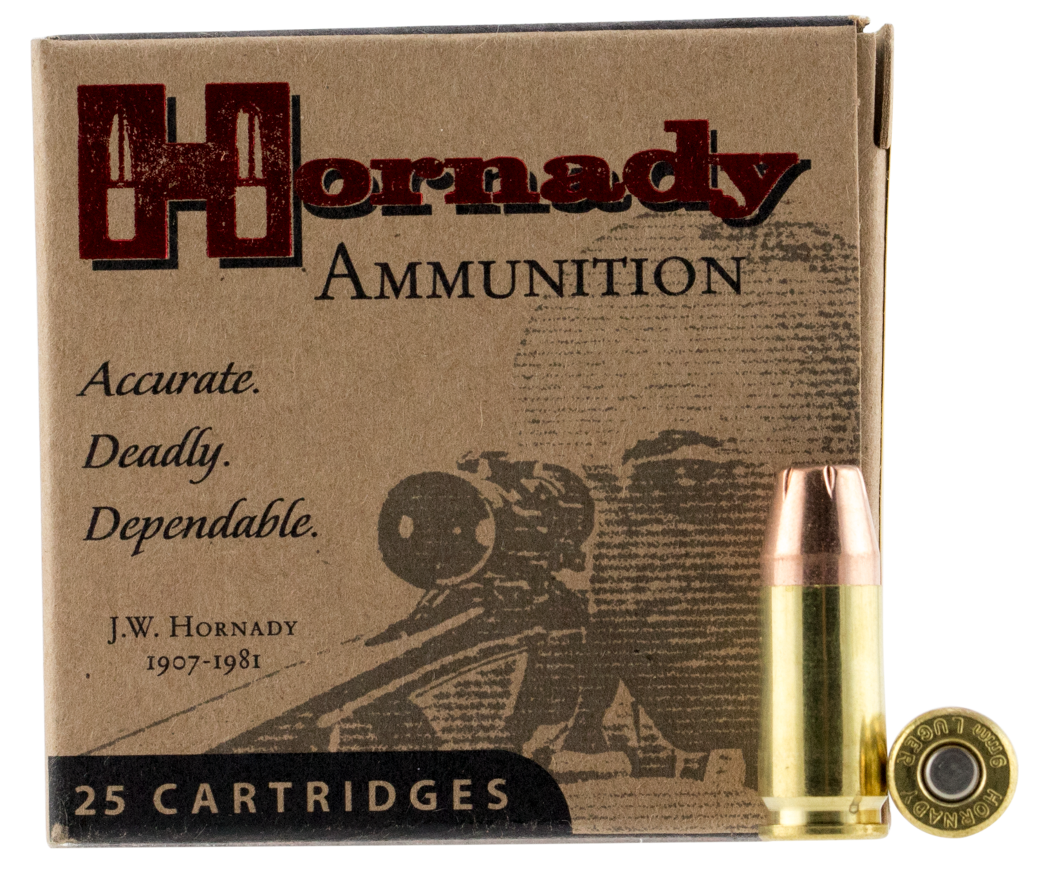 Hornady Custom, Horn 90282  Custom Hg  9mm     147 Hp Xtp    25/10