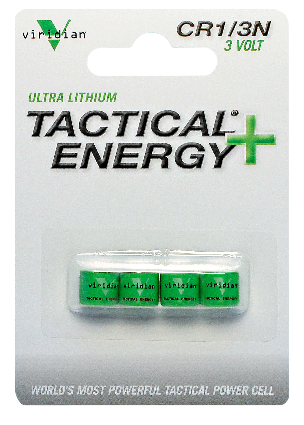 Viridian Tactical Energy, Vir 13n-4     1/3n   Lithium Batt 4-pack