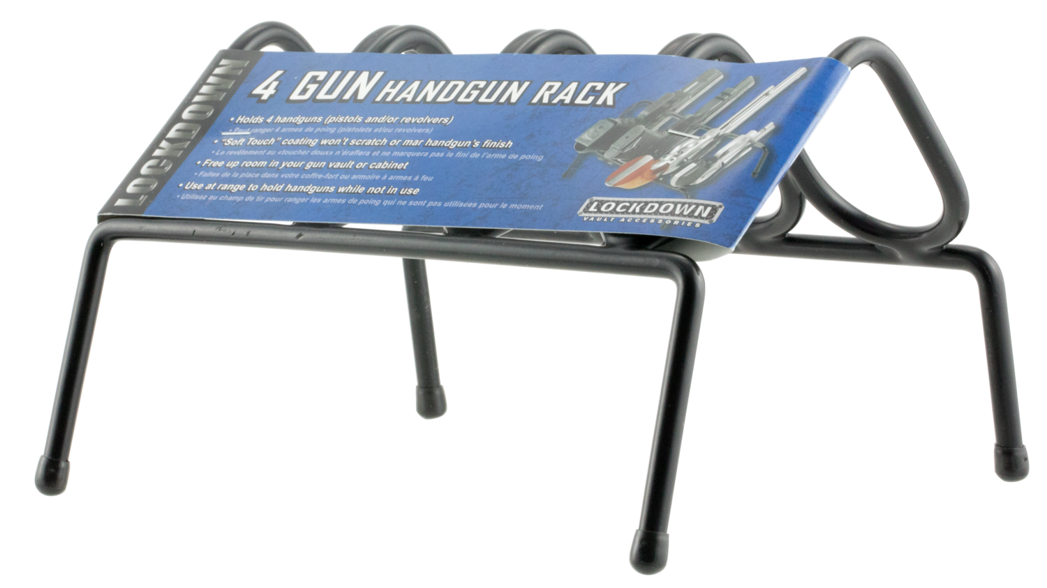 Lockdown Handgun, Lockdown 222200    Handgun Rack 4 Gun