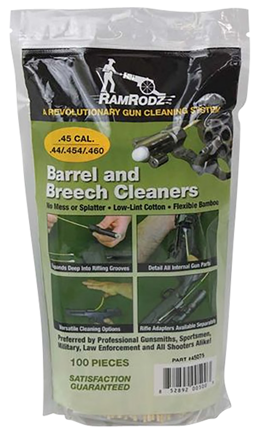 Ramrodz Barrel & Breech, Ramrodz 45075  45 Caliber                      75