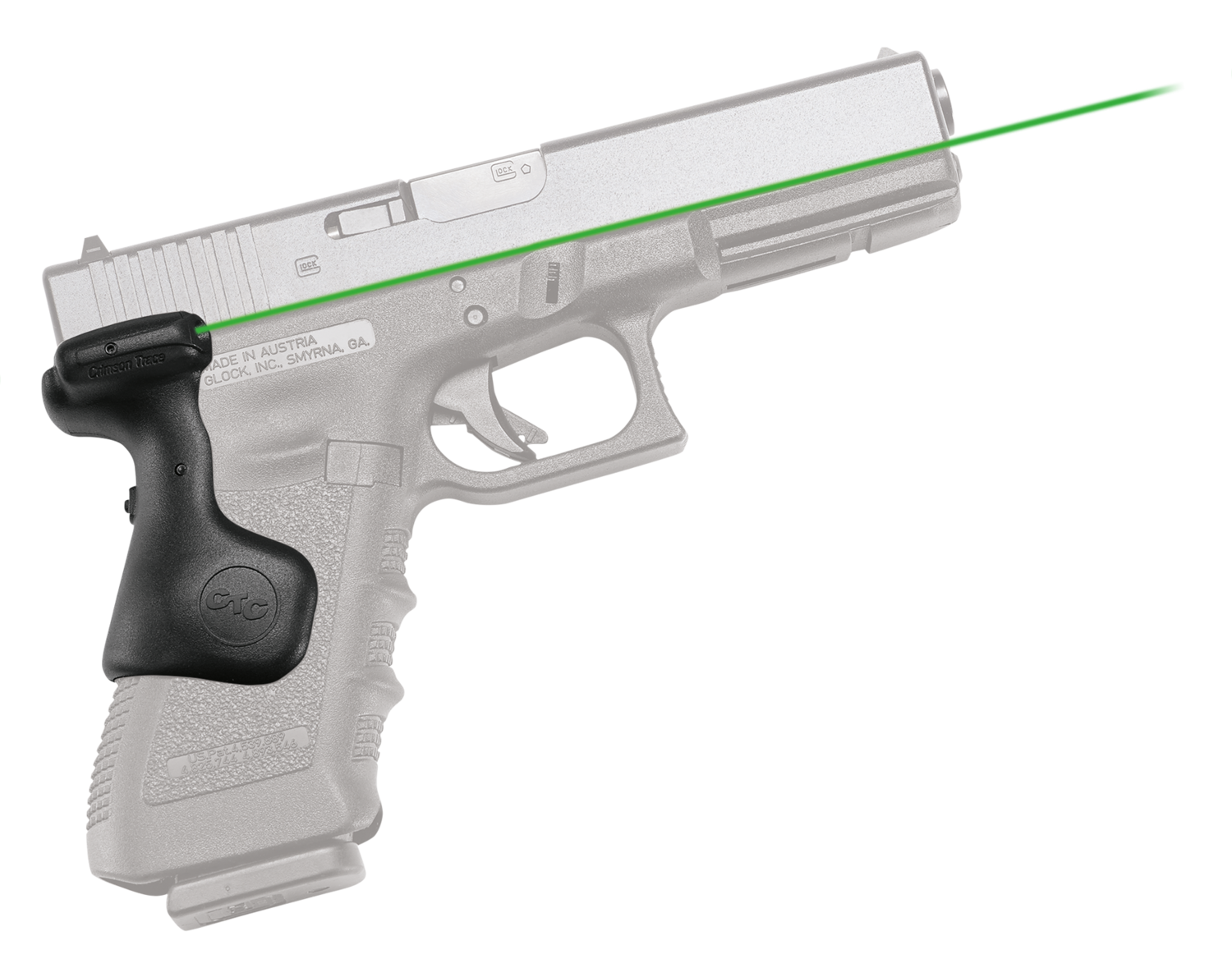 Crimson Trace Lasergrips, Crim Lg637g     Lasergrips Glk G3 17/22 Green