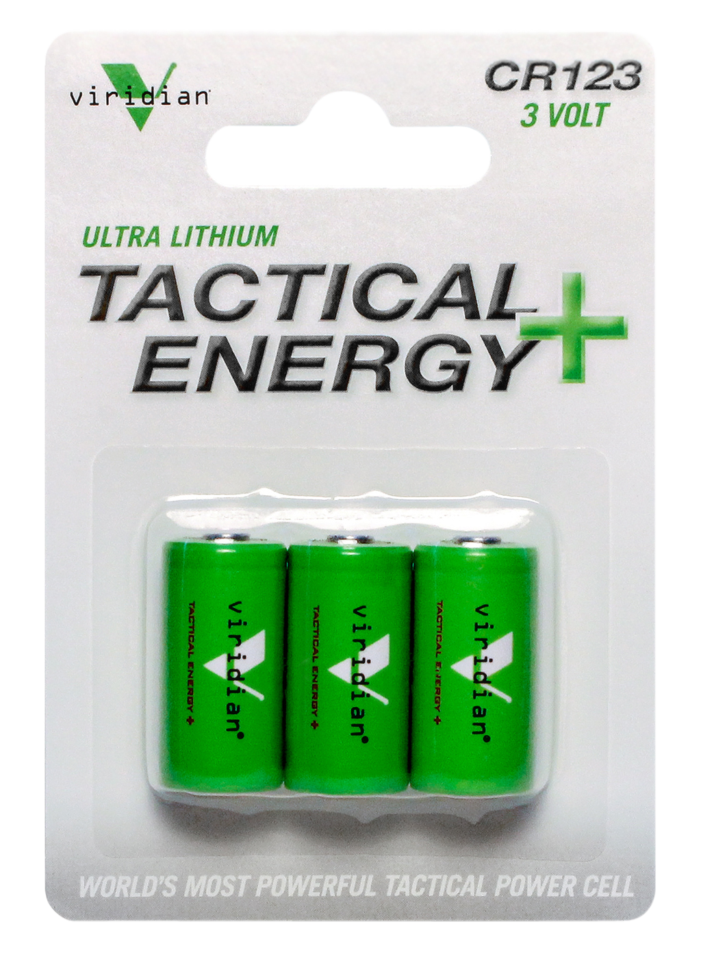 Viridian Cr123a, Vir Cr123-3   Cr123a Lithium Batt 3-pack
