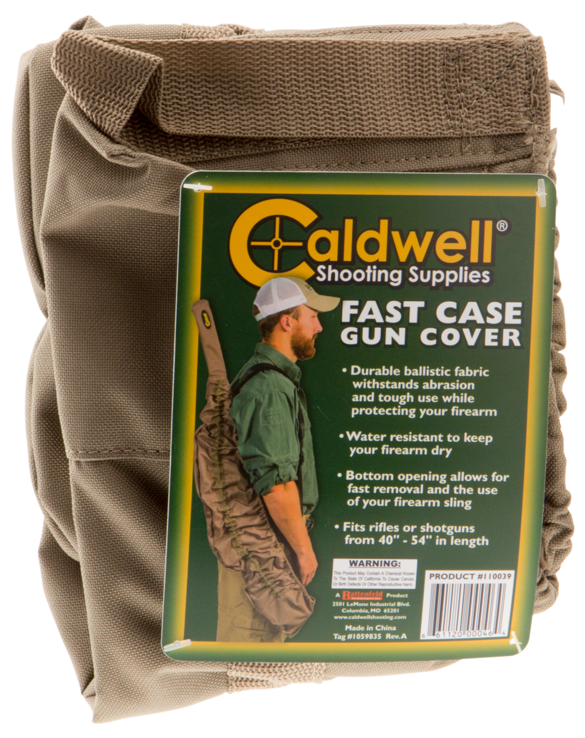 Caldwell Fast Case, Cald 110039    Fast Sling/case Gun Cover