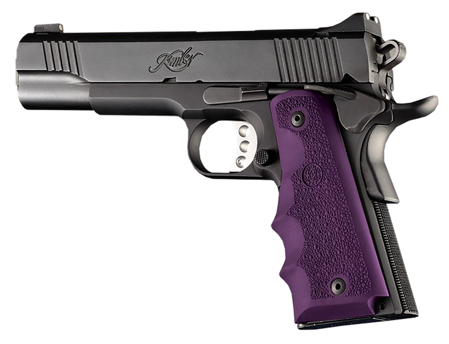 Hogue Overmolded, Hog 45006   Rubber Grip Govt Fg Purple