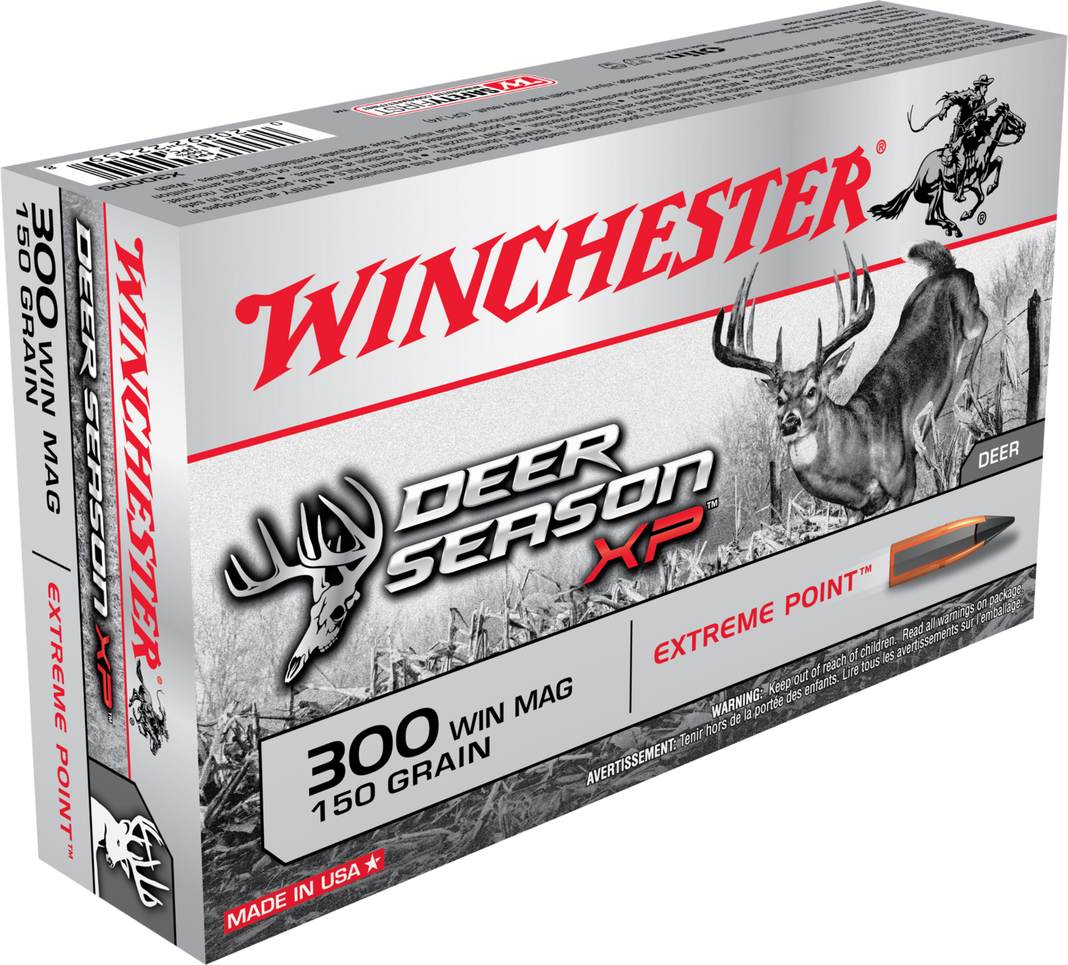 Winchester Ammo Deer Season Xp, Win X300ds        300win 150ep   Deer        20/10