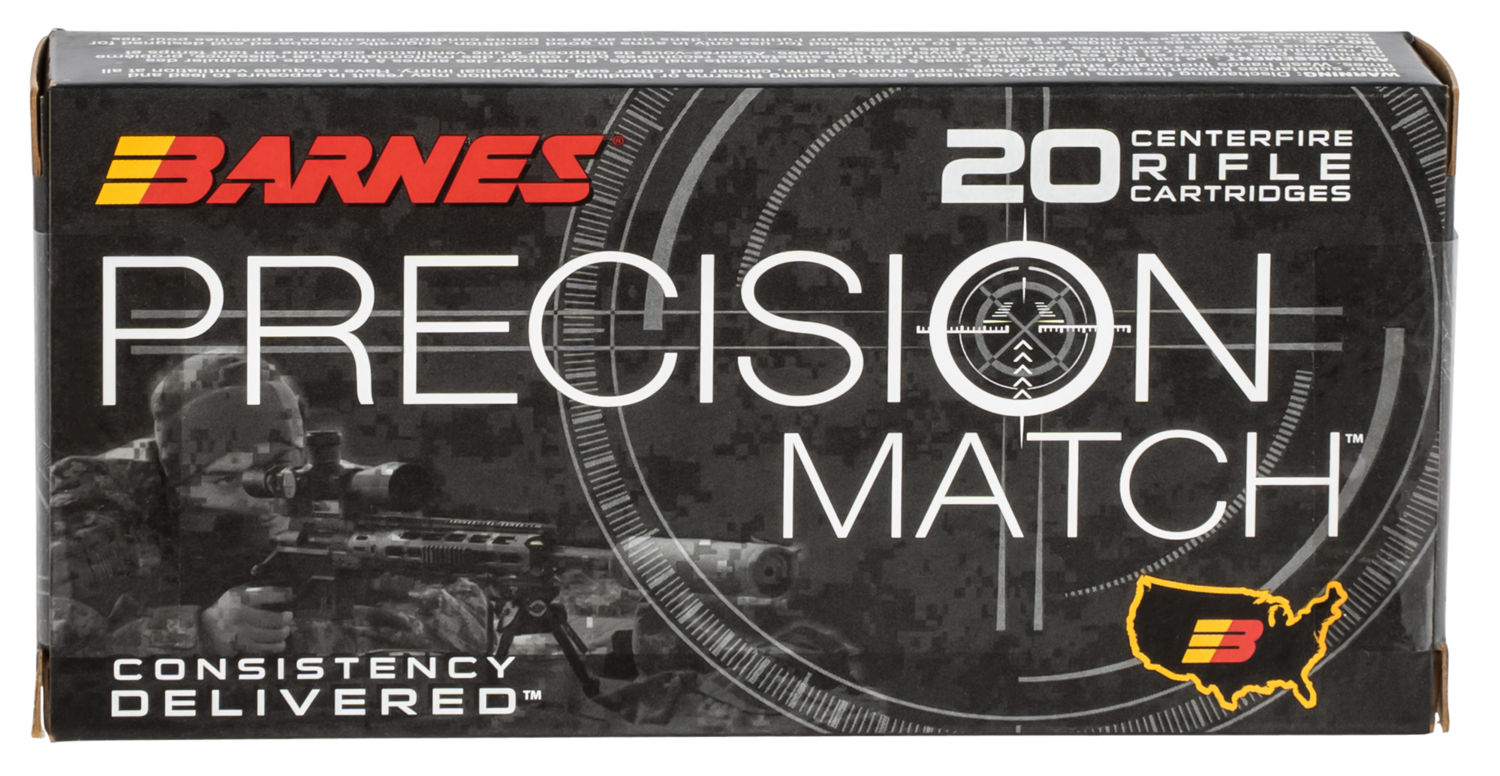 Barnes Bullets Precision Match, Brns 30848 Bb556m2     5.56       85 Omt Bt  20/10