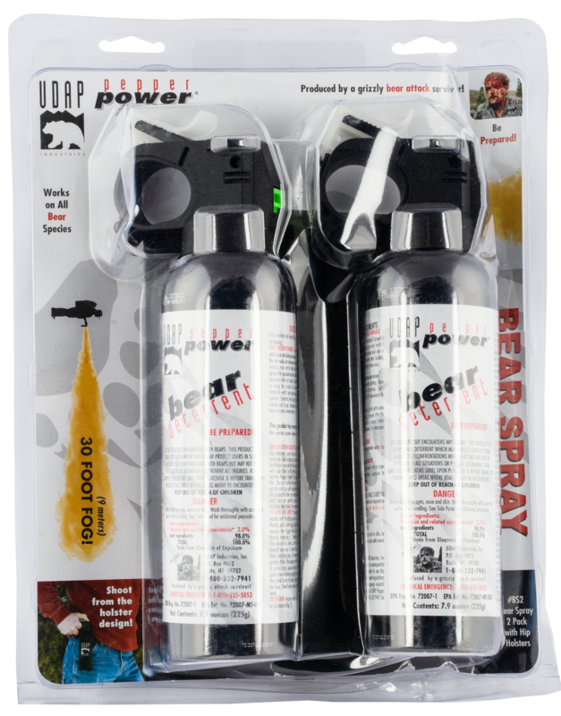 Udap Bear Spray, Udap Bs2 Bear Spray 225g 2pk Udap Bear Spray, Udap Bs2 Bear Spray 225g 2pk