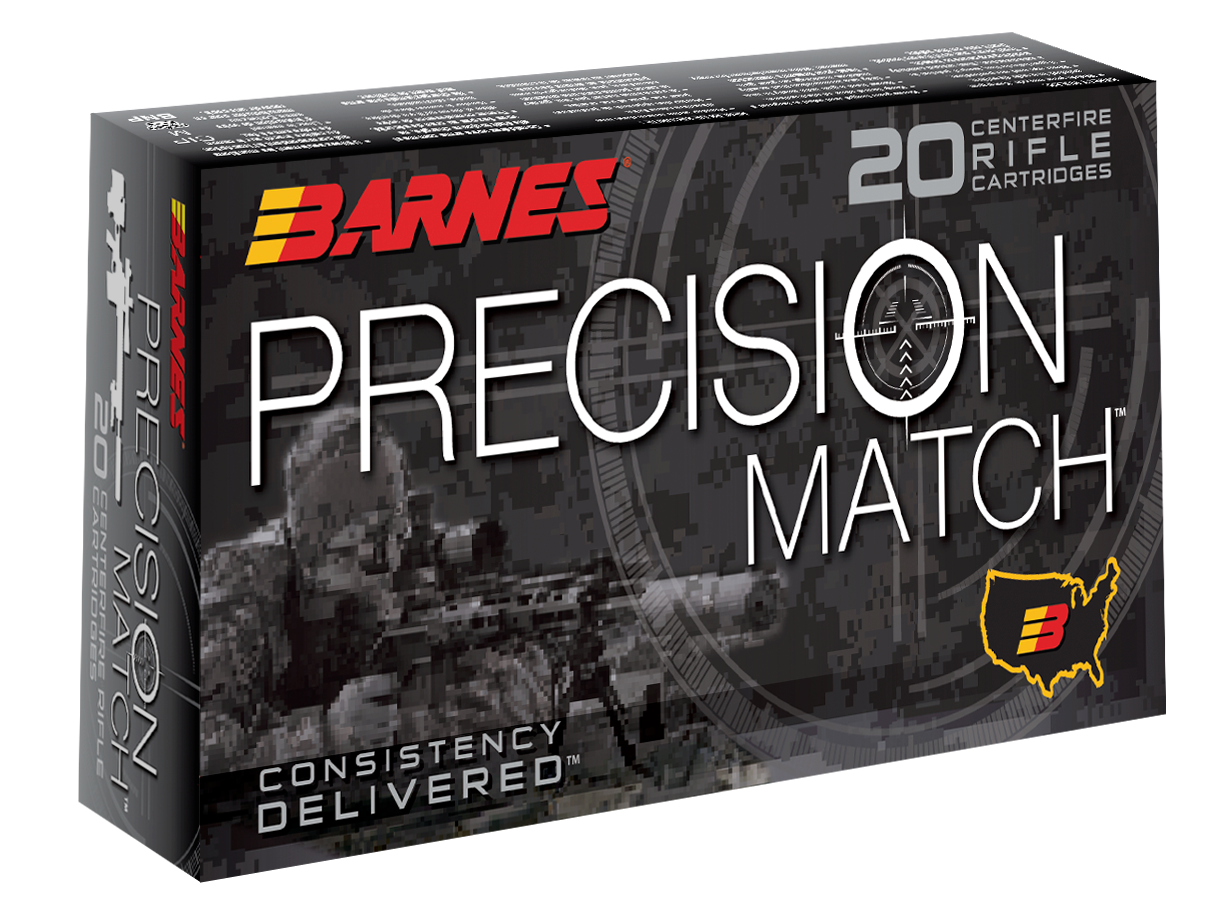 Barnes Bullets Precision Match, Brns 30846 Bb556m1     5.56       69 Omt Bt  20/10