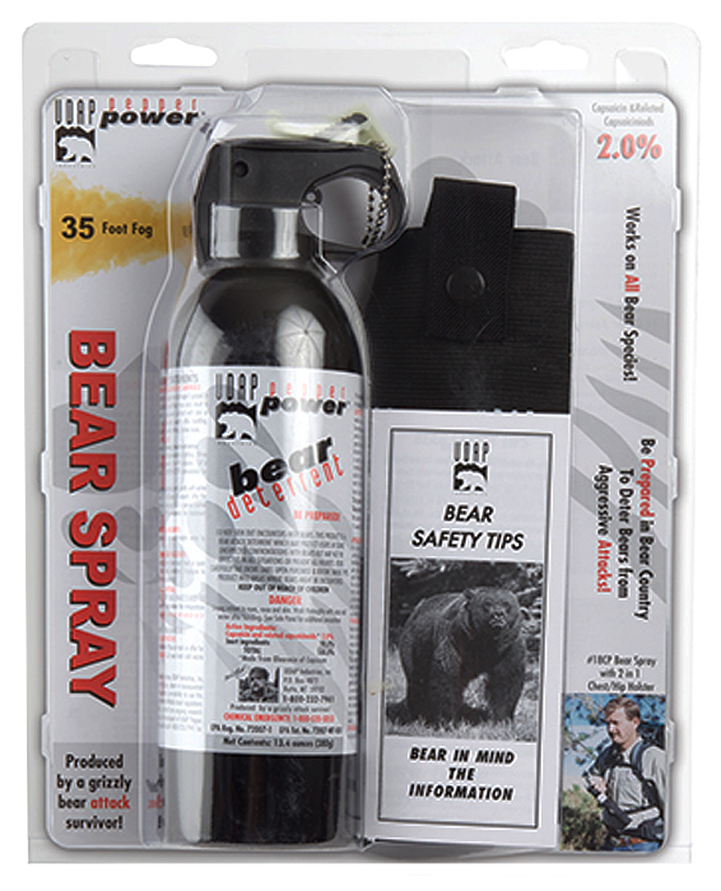 Udap Magnum Bear Spray, Udap 18cp    Sup Mag Bear 380g Chst Hls
