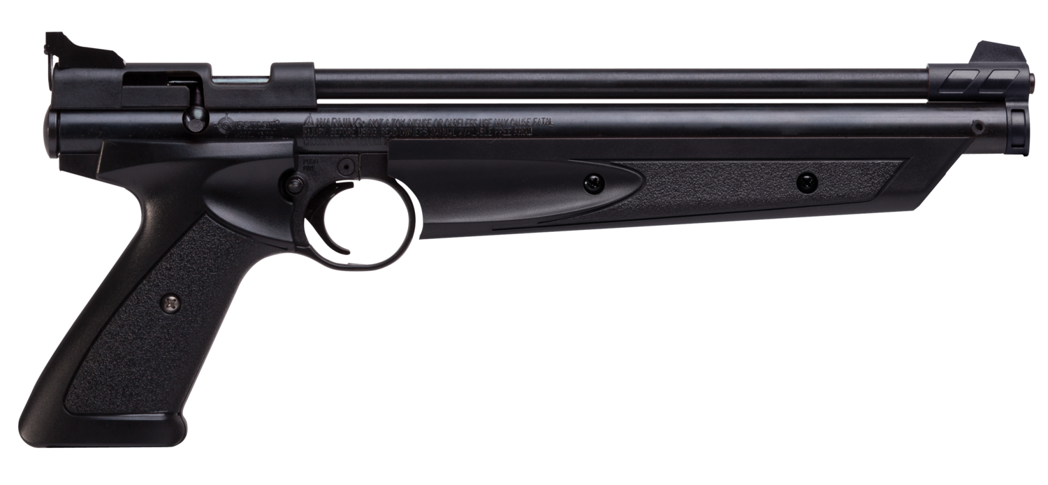 Crosman American Classic, Cros P1377      177 Amer Classic Pstl Pump     Blk