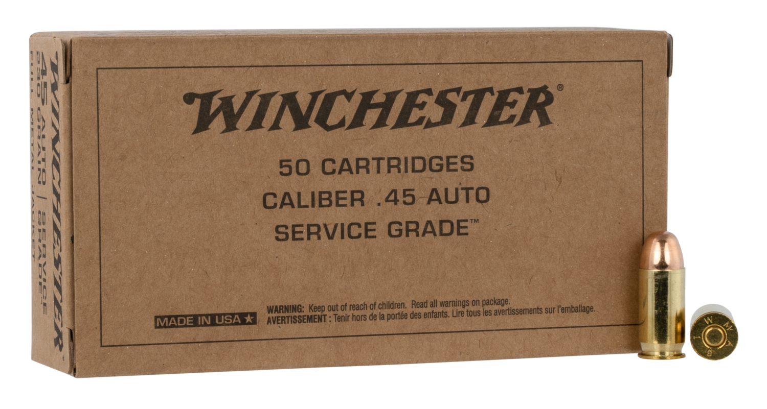 Winchester Ammo Usa, Win Sg45w     45         230 Fmj   Srvgrd    50/10