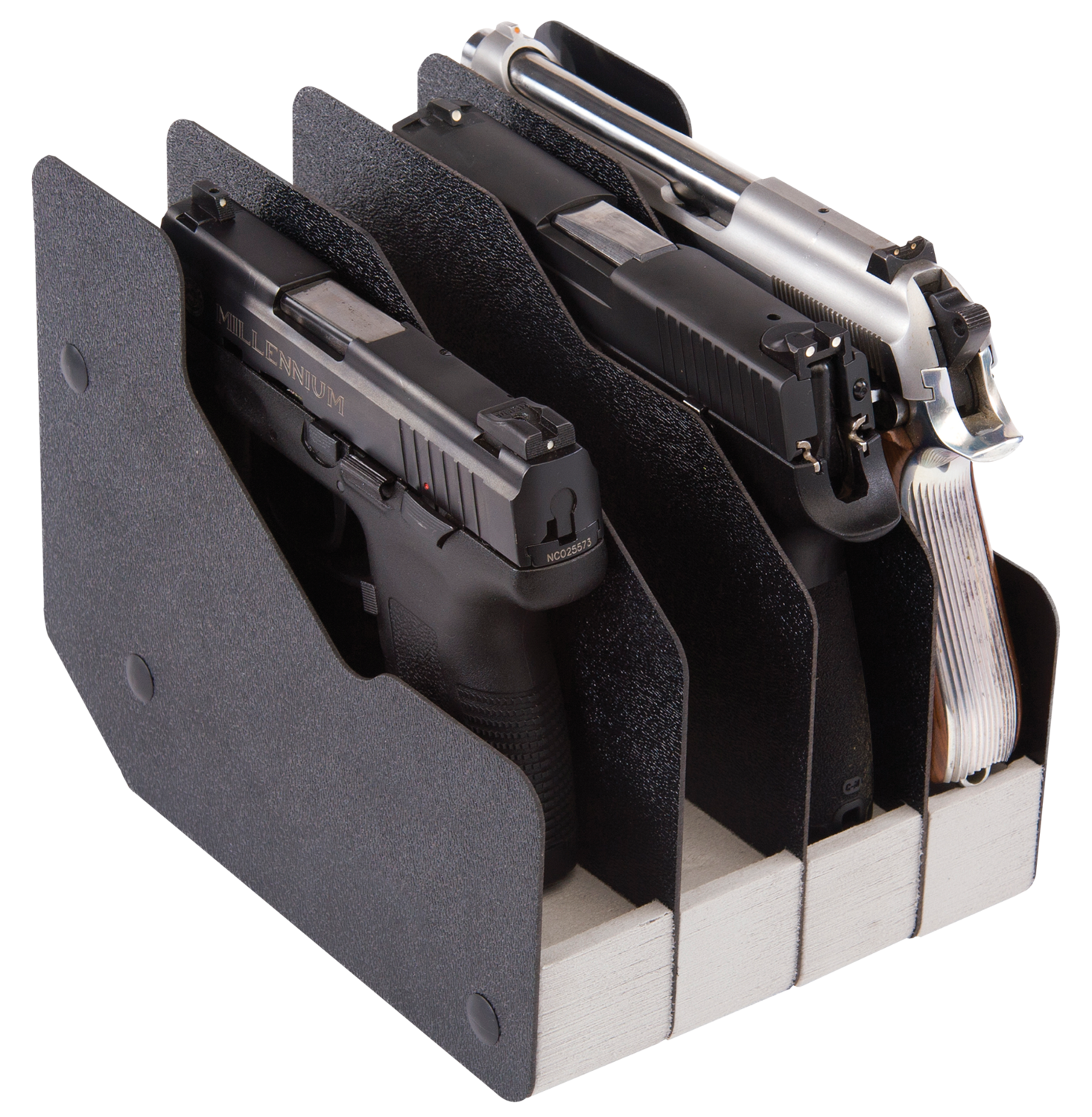 Benchmaster Weaponrac, Bench Bmwrm14        Four Pistol Rac